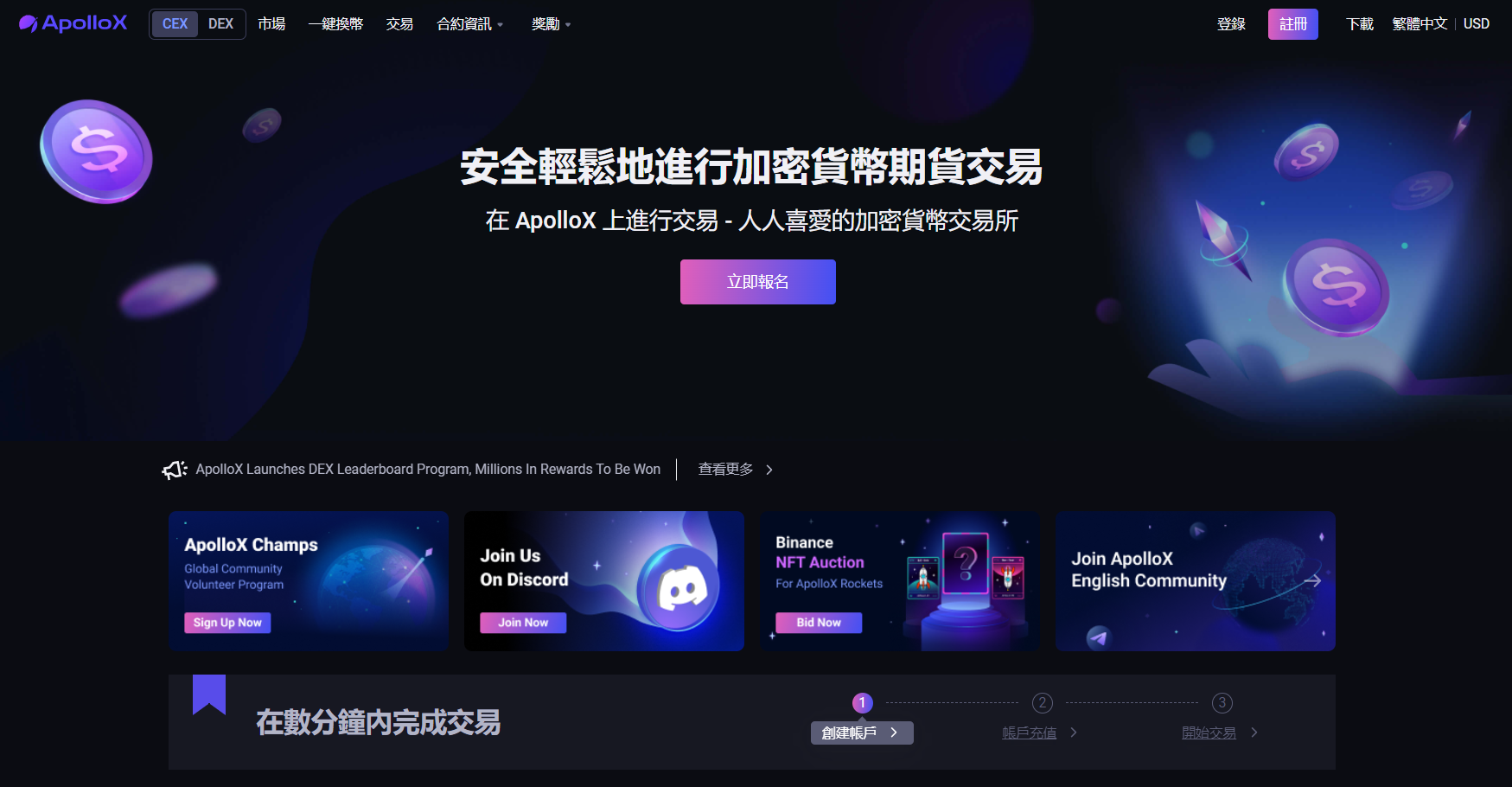 ApolloX 是一個基於區塊鏈技術構建去中心化電子商務應用和服務的平台 ApolloX 是一個基於區塊鏈技術構建去中心化電子商務應用和服務的平台