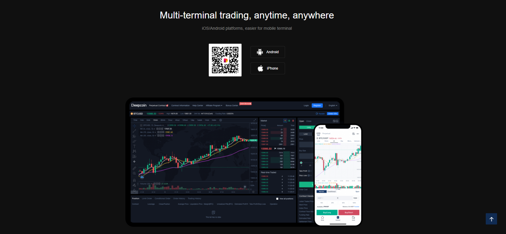 Deepcoin衍生品交易平台 Deepcoin衍生品交易平台