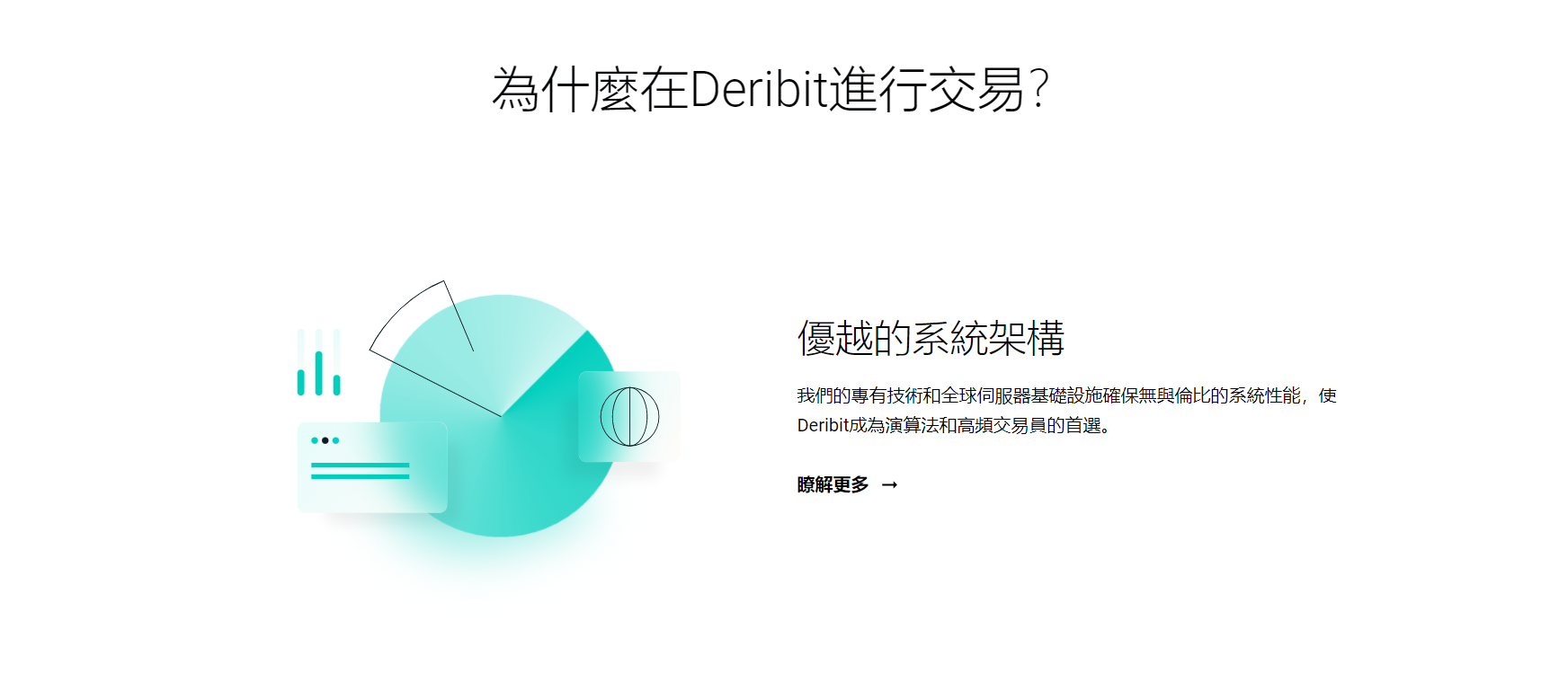 為什麼要選擇 Deribit 加密貨幣衍生品交易平台? 為什麼要選擇 Deribit 加密貨幣衍生品交易平台?